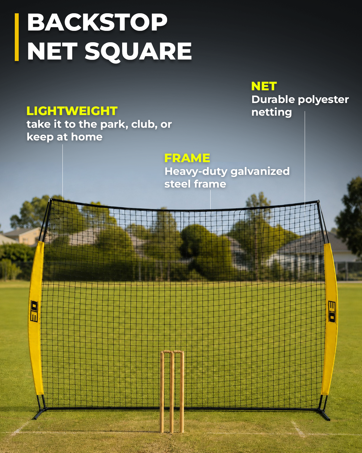 3D Backstop Net