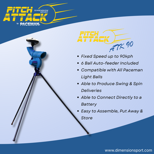 Pitch Attack ATK90 Cricket Bowling Machine
