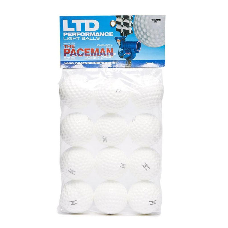 Dimension Sport Paceman Bowling Machine LTD Balls (12 Pack)