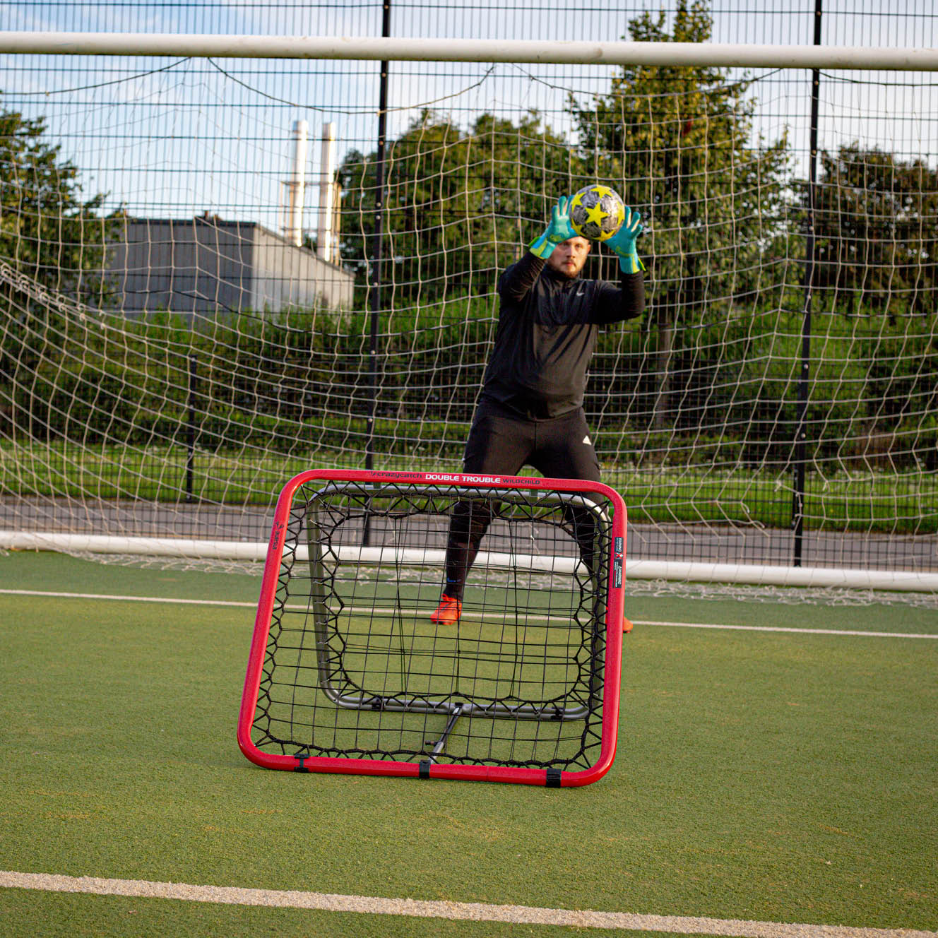 Crazy Catch Wildchild Double Trouble for Football