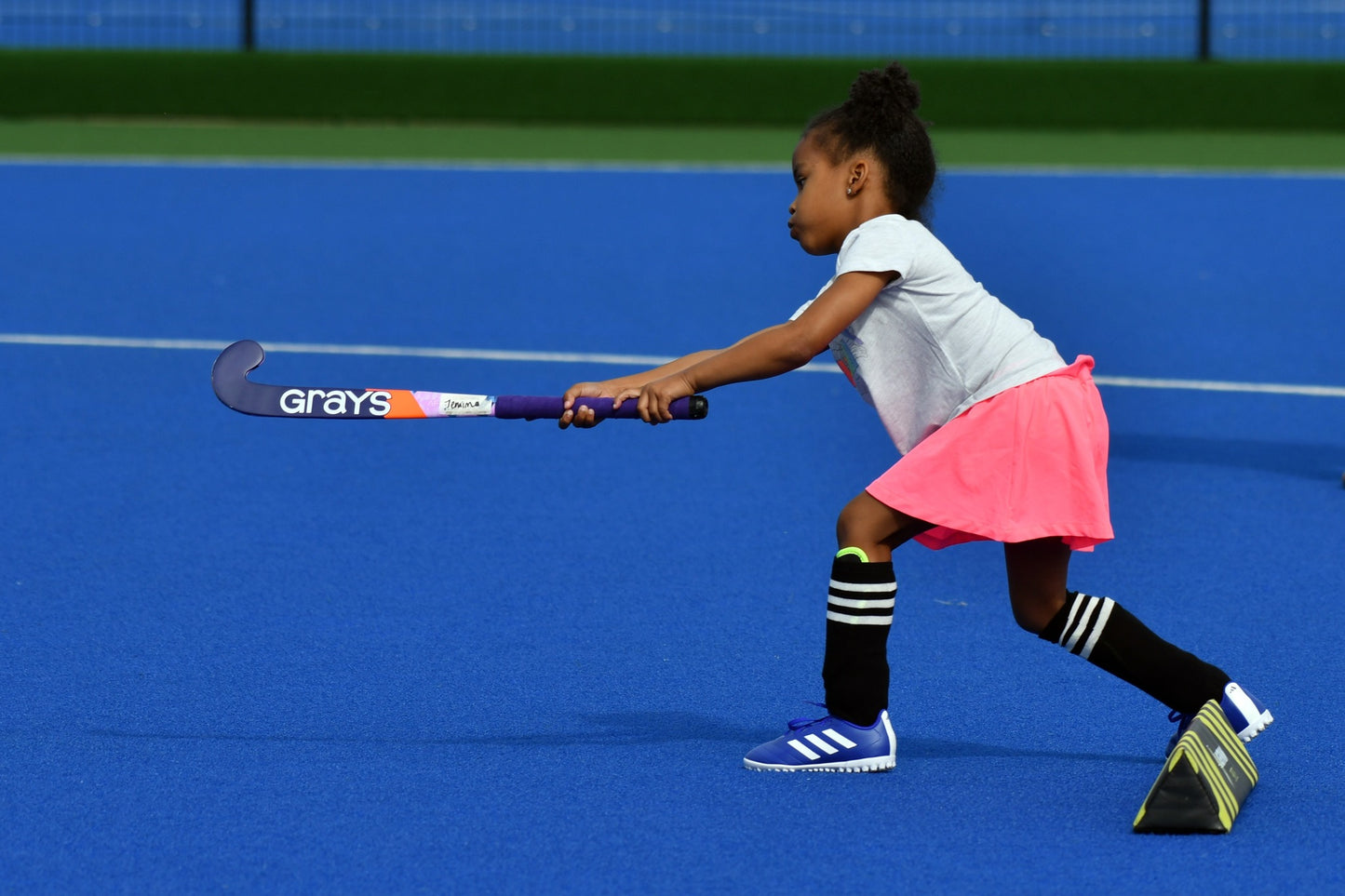 Single Lightning Sports 3D Hockey Skill Ramp "Toblerone"