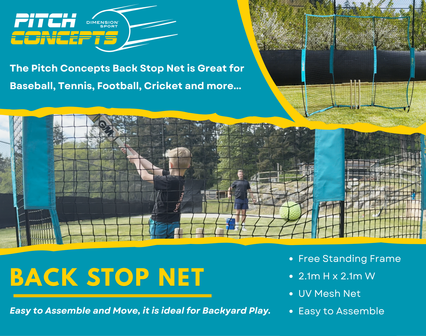 Dimension Sport Backstop Net