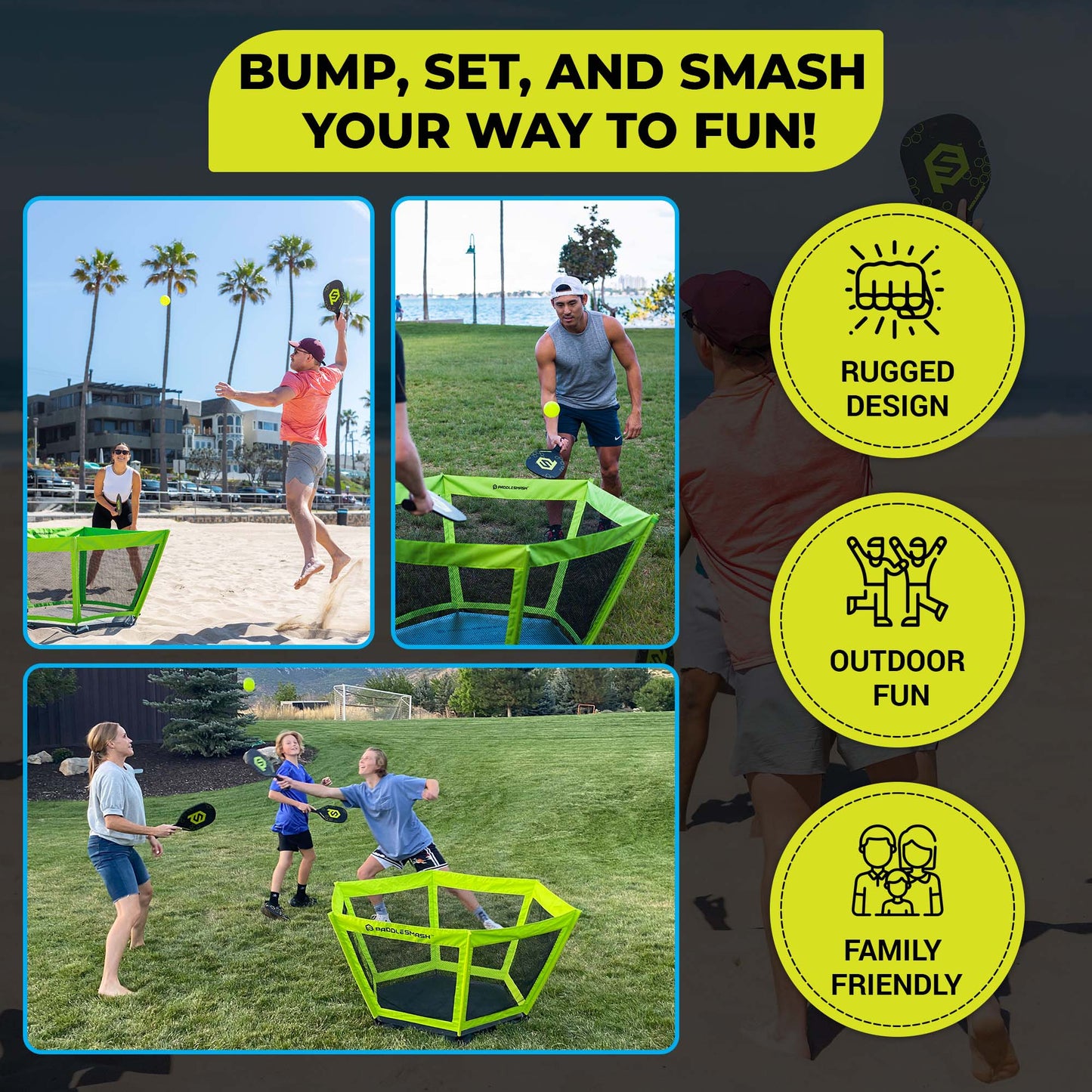 PaddleSmash Game Set