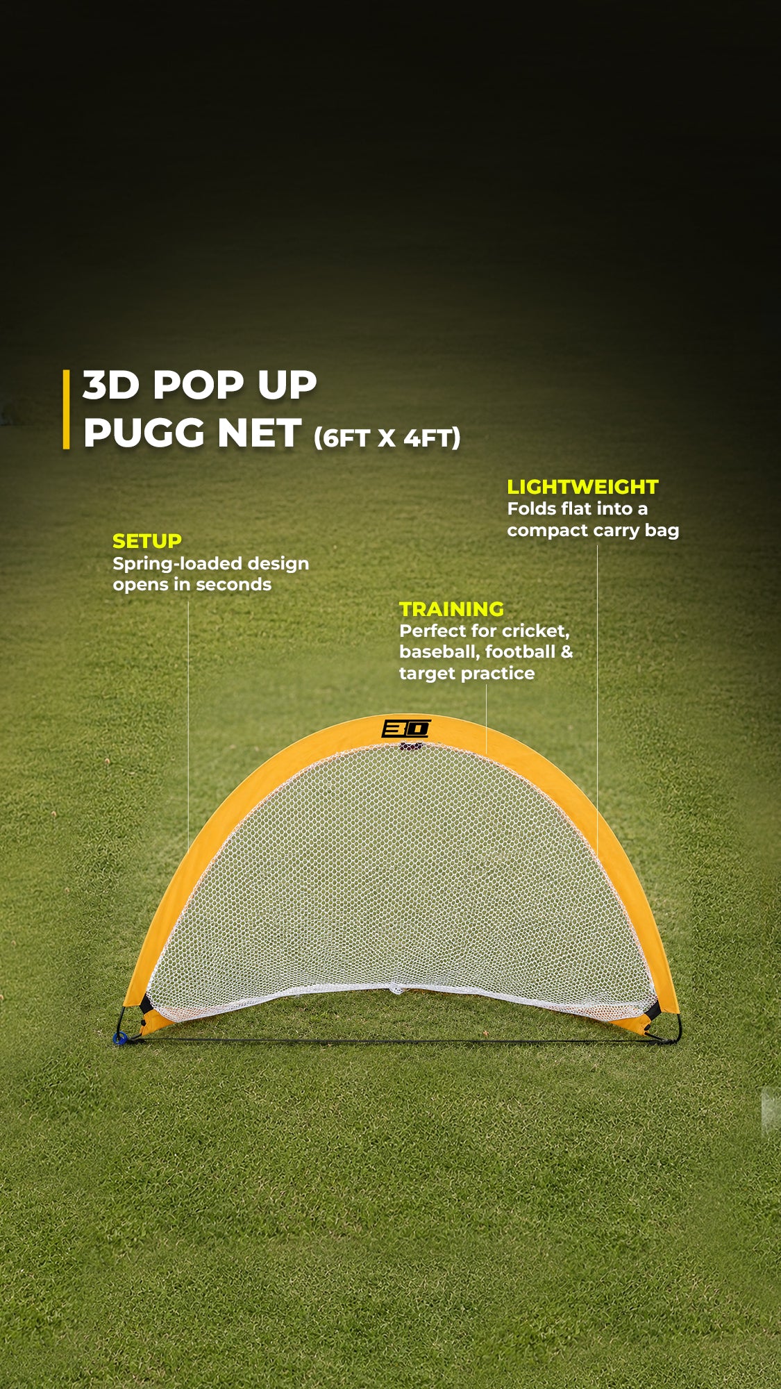 3D - Pop-Up Pugg Net